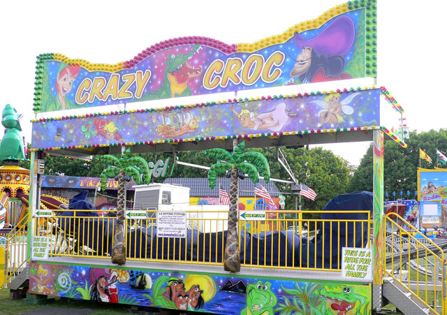 Crazy Croc Childrens Roller Coaster Hire.