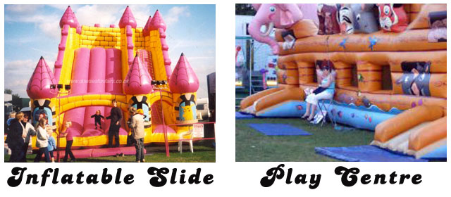 Giant inflatables for hire.
