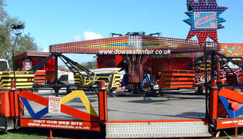 Twister fairground ride.